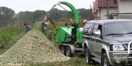 Štiepkovanie odpadu